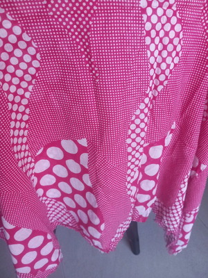 Ολοκαίνουργιο 100% βαμβακερό ροζ παρεό one size