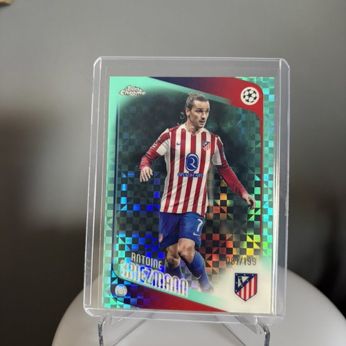 Antoine Griezman 2025-26 Topps Chrome UCC X-Fractor card like new