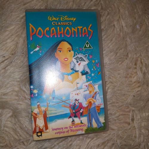 Pocahontas VHS used 1995 in English