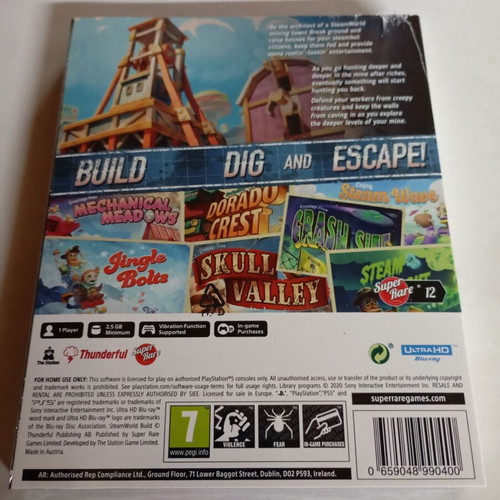 Steamworld Build PS5 sealed