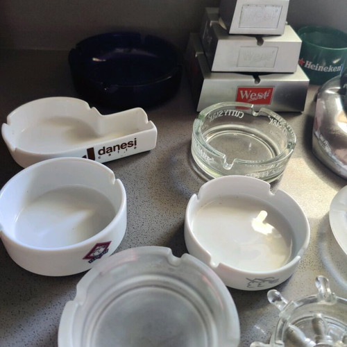 Various ashtrays