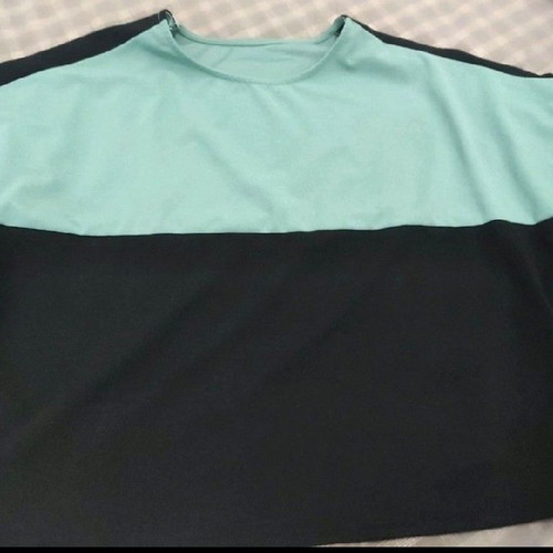 Women's set black petrol sporty chic one size