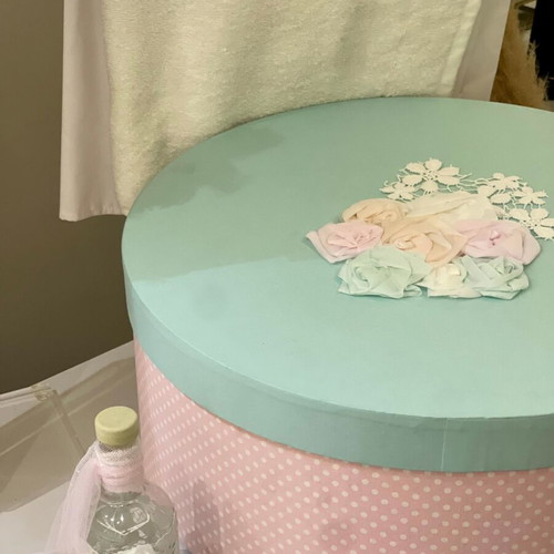 Unicorn baptism set new with box, candle and oil set