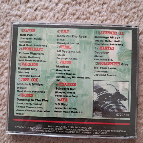 Hammer's Thunder CD like new, metal