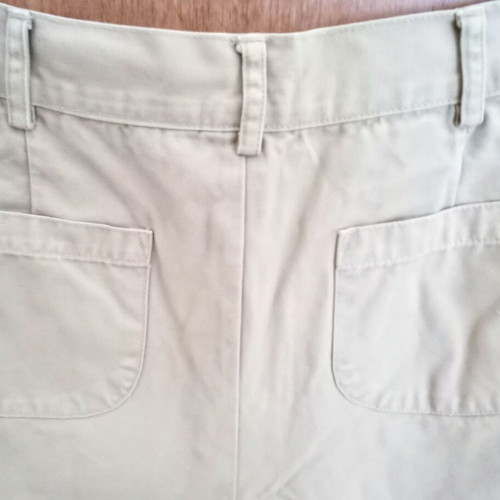 Women's cargo shorts like new, size M, beige with gift belt