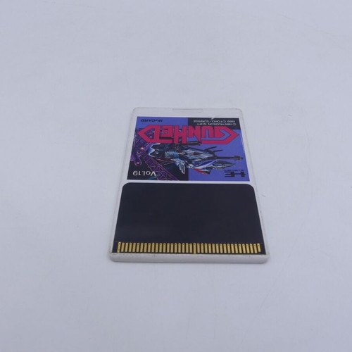 NEC PC Engine HuCard Gunhed used with case