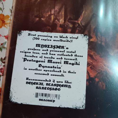 Mystifier Protogoni black vinyl album