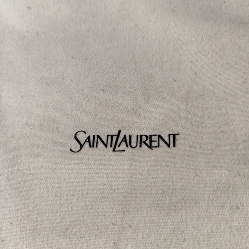 Saint Laurent Dustbag used, 25 x 19 cm protective storage pouch