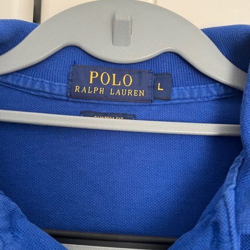 Ανδρική μπλούζα Polo μπλε μέγεθος L σαν καινούργιο