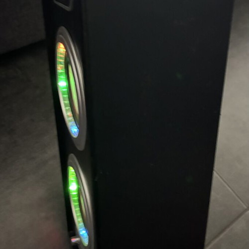 Bluetooth Karaoke Speaker i-JMB with LED, USB, FM, Remote & Microphone like new