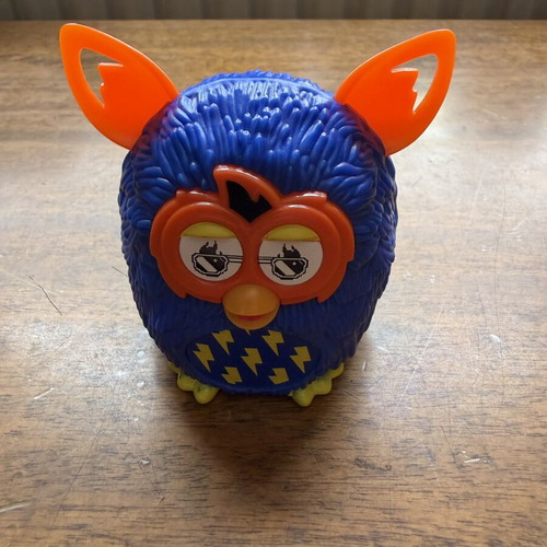 Furby Boom 2013 figure from McDonald’s Happy Meal used