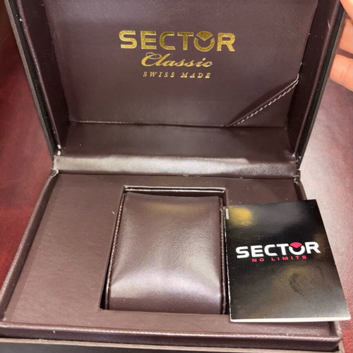 Sector Classic watch case like new with box and booklet
