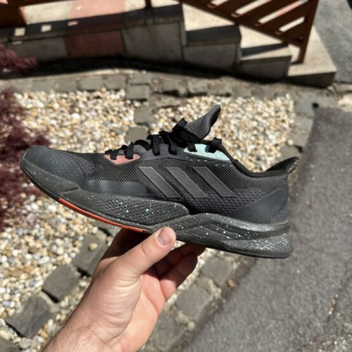 Adidas Bounce athletic shoes like new, size 43, black multicolor