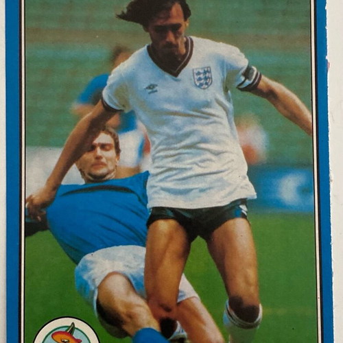 Michel Platini - Mark Hateley Magazine poster In good condition Price 4 Euros