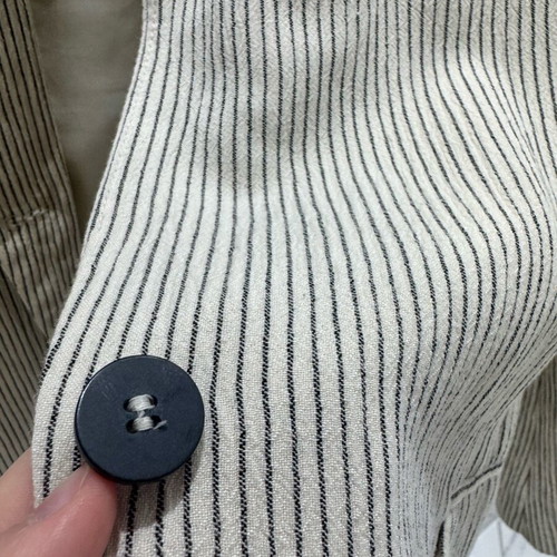 Striped blazer H&M 34 like new, beige