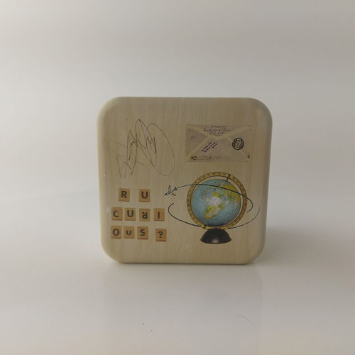 Metal box from Fossil watch #5591 used