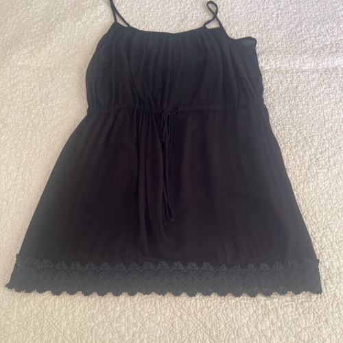 Ckontova black airy dress like new, small medium