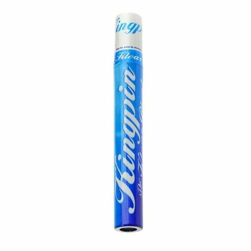 Kingpin transparent natural cigarette rolling papers new, pack of 18