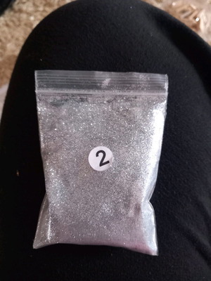Silver powder new for nails or crafts