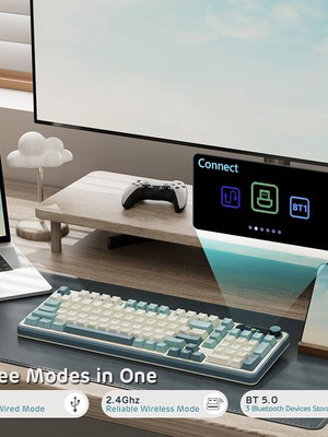 RK Royal Kludge S98 wireless mechanical keyboard new