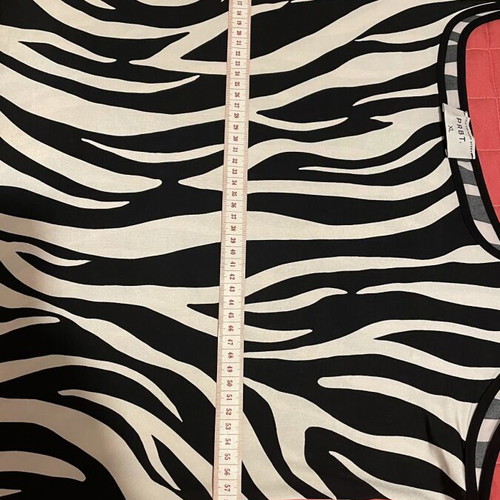 Parabita plus size summer dress like new, black and white