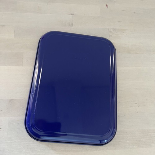 Fix collectible tray unused, metal 21x28cm