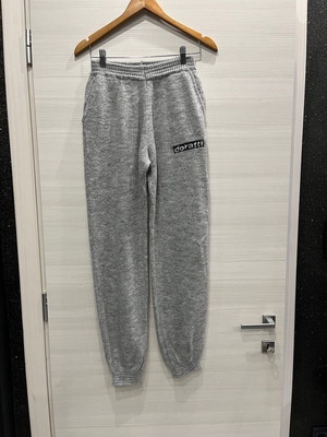 Gray knitted women's set used, size large