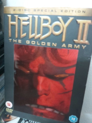 Hellboy 2 DVD like new, classic fantasy movie