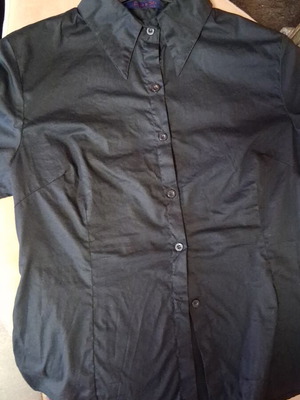 Blue Sea Collection shirt size L black like new