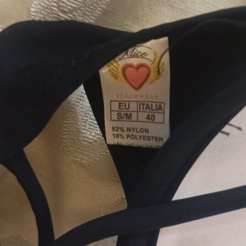Alice Beachwear women's swimsuit black like new, size S/M