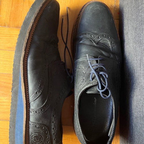 Commanchero Original men's moccasins used, black, size 42