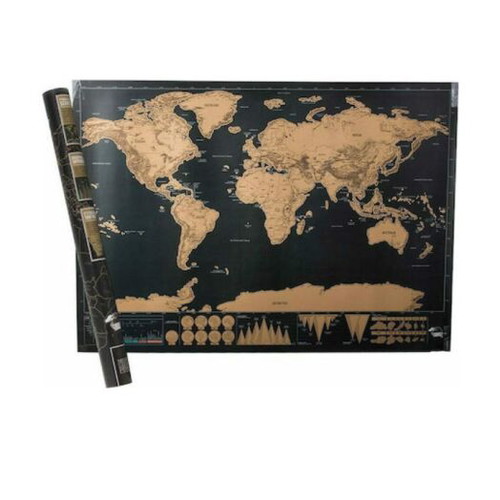 Scratch Map Deluxe edition new