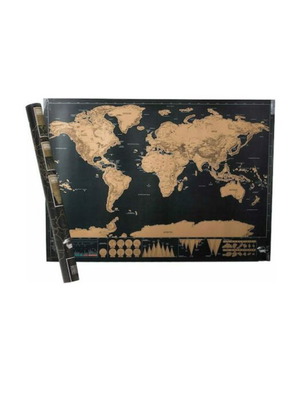 Scratch Map Deluxe edition new
