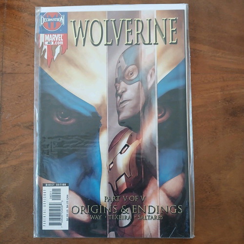 Wolverine MK #36-40 comics like new, Marvel Knights, 2006
