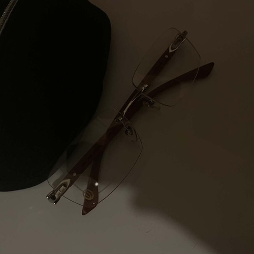 Cartier CT02870 glasses, brown