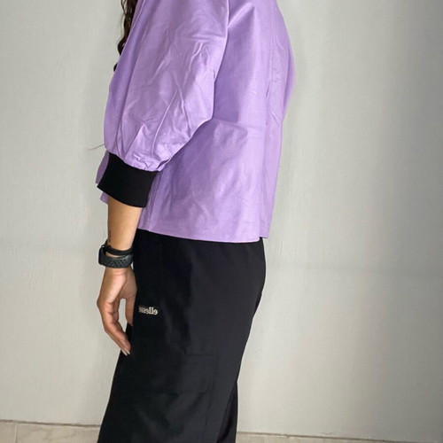 Inna Manoli top new, eco leather, size S