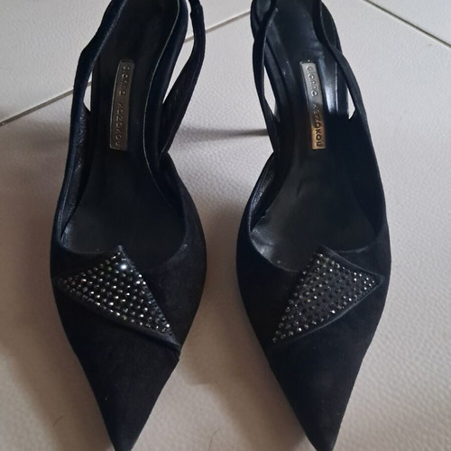 Gianna Kazakou sandals like new, size 40, black