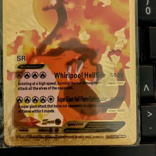 Pokemon Charizard VMAX Gold HP 586 used - 19,00 - Vendora.cy Pokemon Charizard VMAX Gold HP 586 used - 19,00 - Vendora.cy