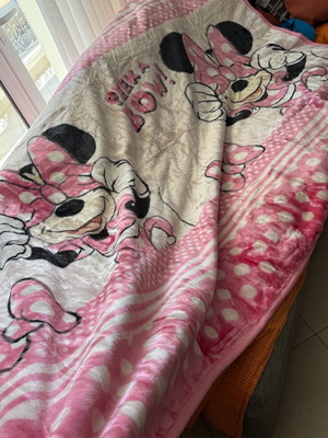 Κουβέρτα Minnie ολοκαίνουργια super soft 160x220