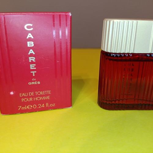Grés Cabaret Homme mini perfume new in box 7.5 ml