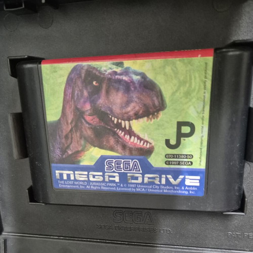The Lost World Jurassic Park Sega Mega Drive used adventure game