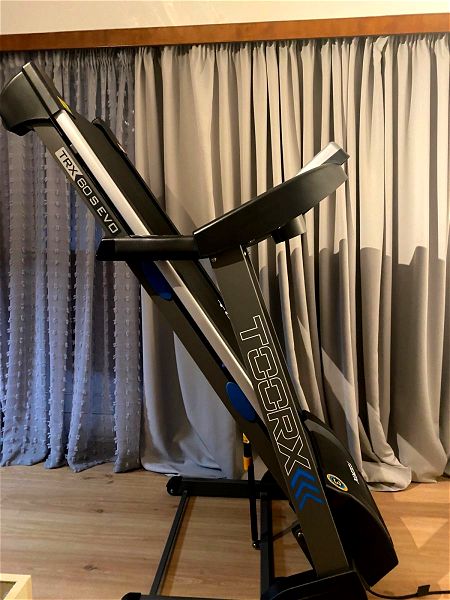 Toorx TRX 60S Evo Electric Foldable Treadmill 2.75hp with a maximum weight limit of 120kg