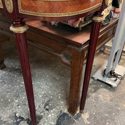 French console with marble top like new