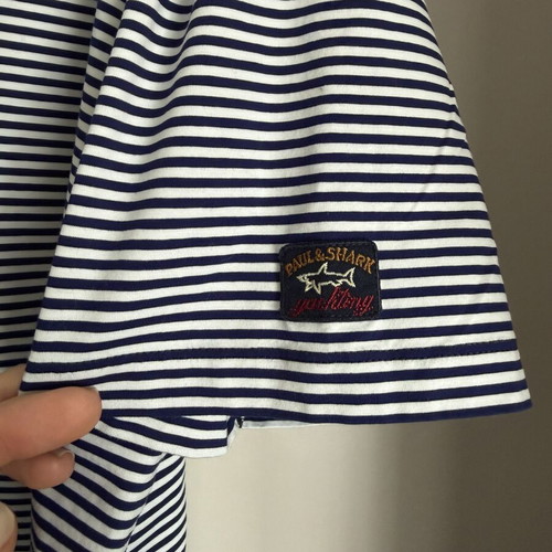 Paul & Shark Yachting Stretch striped men's t-shirt 3XL like new