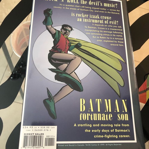 Batman Unfortunate Son HC original graphic novel 1999 new