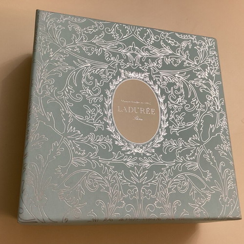 Ladurée Paris Small Square Box like new