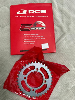RCB Chain Sprocket E Series Y100 428-34T Motorcycle Gear New