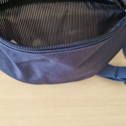 Waist bag new, blue, spacious and lightweight