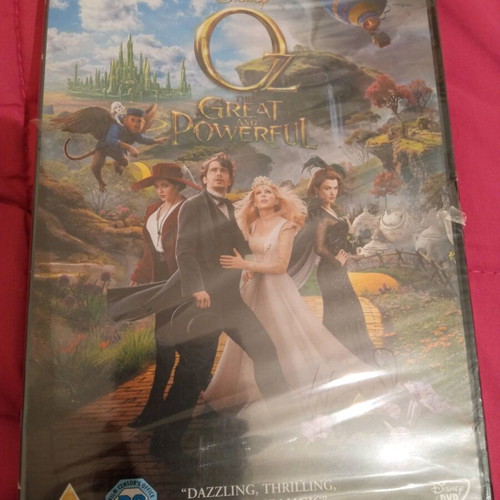Oz The Great and Powerful DVD like new, fantasy, subbed