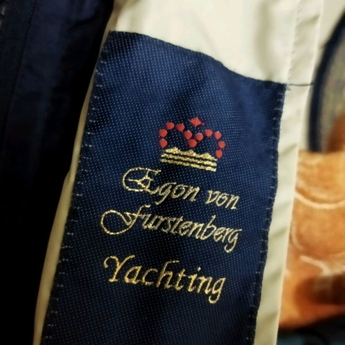 Egon von Fusterberg Yachting jacket, original, black, XL